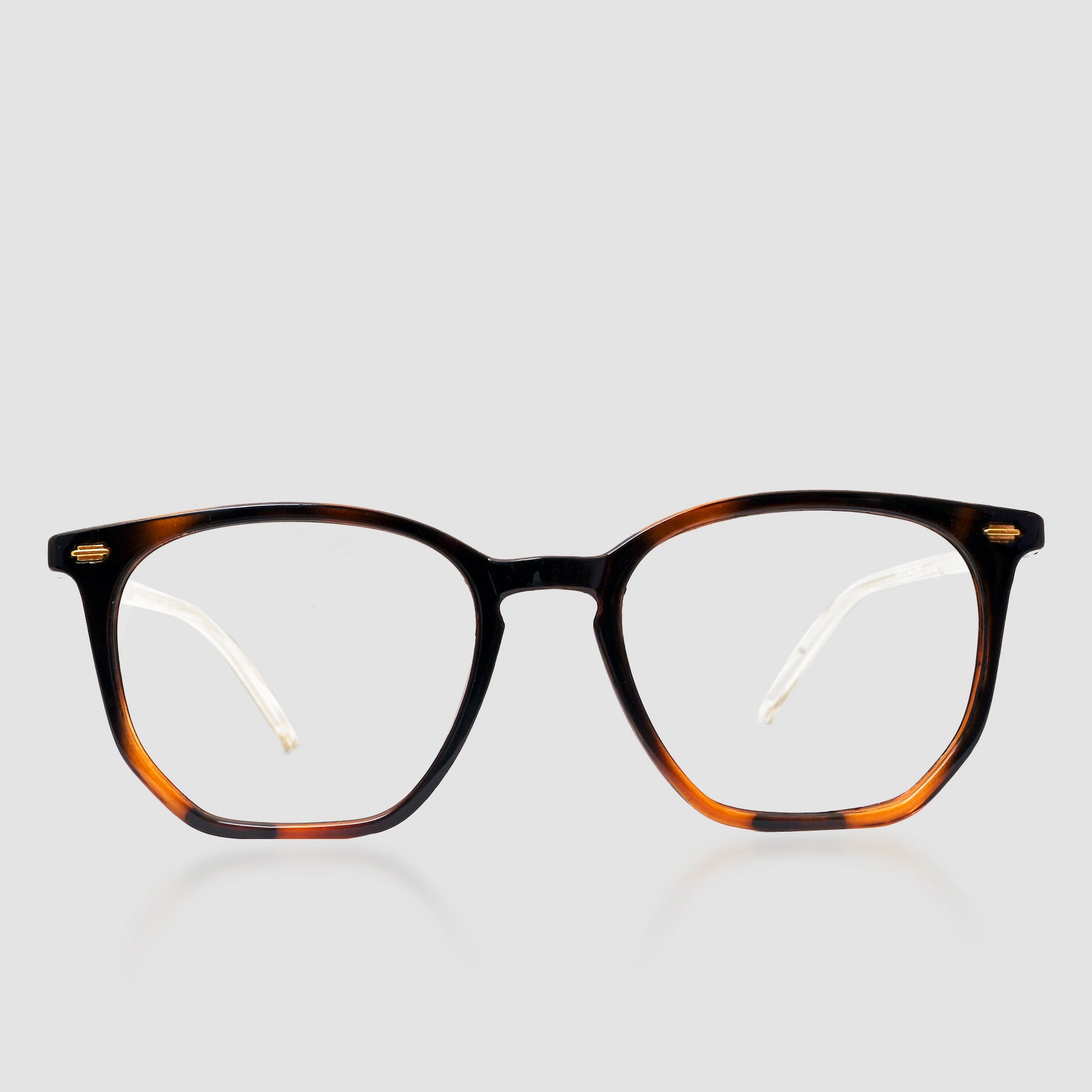 SpectaLook Classic Tortoise Brown Full-Rim Eyeglasses Frame