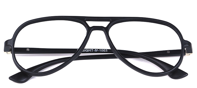 Plastic aviator sales eyeglass frames