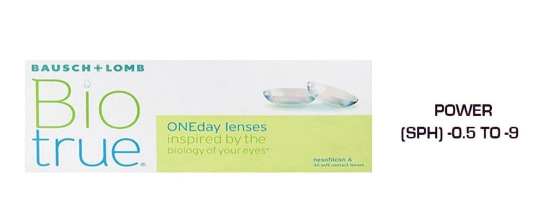 Bausch & Lomb Biotrue One Day Daily Disposable Contact Lens