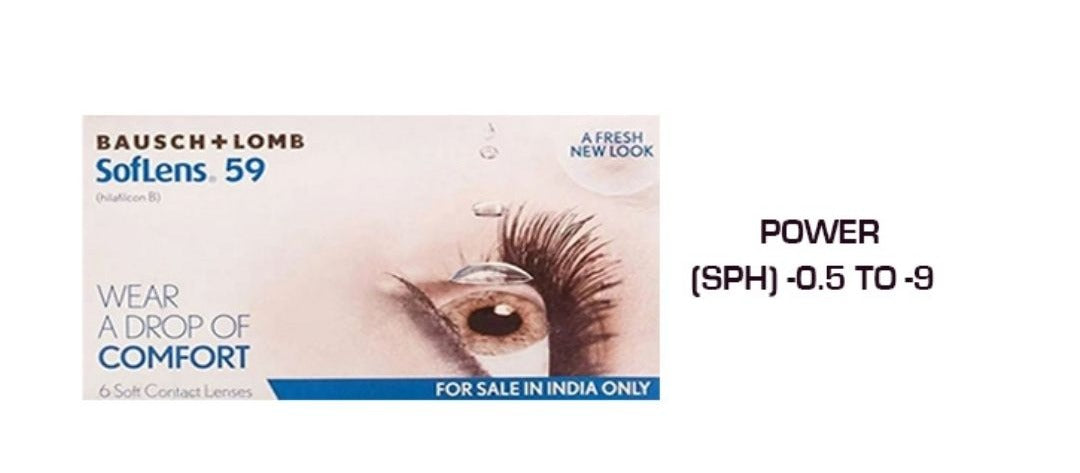 Bausch & Lomb Softlens 59 Monthly Disposable Contact Lens